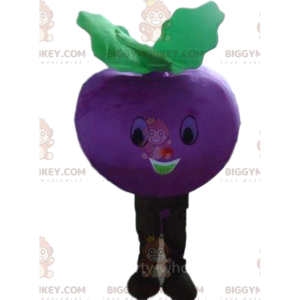 Beet BIGGYMONKEY™ maskottiasu, naurisasu, violetti kasvis - Kasvis maskotti - BIGGYMONKEY_09164 - BiggyMonkey.com