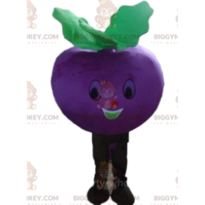 Beet BIGGYMONKEY™ maskottiasu, naurisasu, violetti kasvis - Kasvis maskotti - BIGGYMONKEY_09164 - BiggyMonkey.com