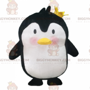 Kostým maskota nafukovacího tučňáka BIGGYMONKEY™, kostým obřího tučňáka - Rybí maskoti - BIGGYMONKEY_09175 - BiggyMonkey.com