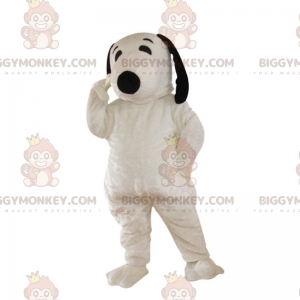 BIGGYMONKEY™ maskotkostume af Snoopy, den berømte