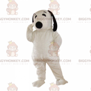 BIGGYMONKEY™ maskotkostyme til Snoopy, den berømte tegneseriehunden - Maskotter kjente mennesker - BiggyMonkey.com