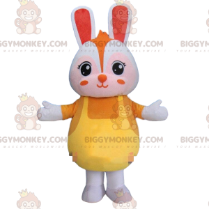 Fantasia de mascote de coelho BIGGYMONKEY™, fantasia de coelho
