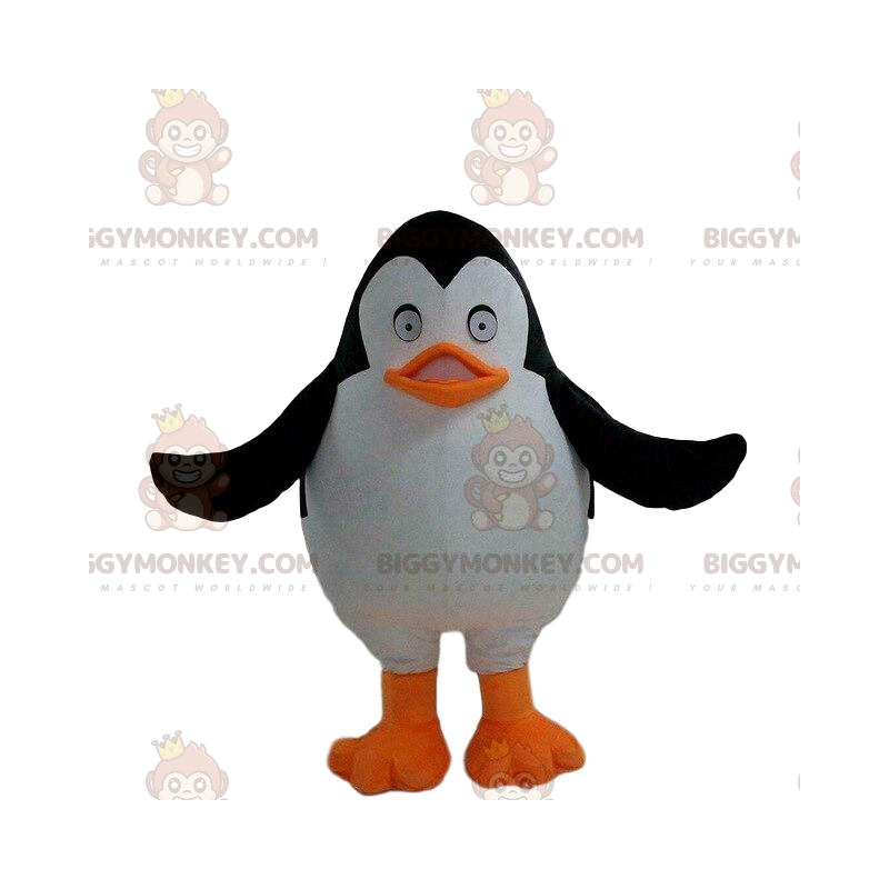 Kostium maskotki pingwina BIGGYMONKEY™ z filmu Pingwiny z Kostium maskotki pingwina BIGGYMONKEY™ z filmu Pingwiny z