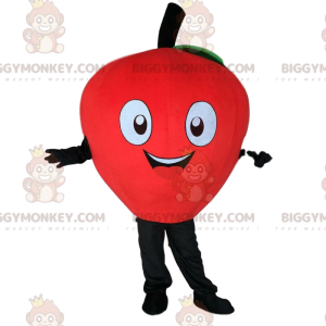 BIGGYMONKEY™-mascottekostuum Red Apple, Giant, Cherry Costume