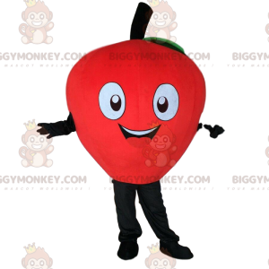 BIGGYMONKEY™ Maskotdräkt Rött äpple, jätte, körsbärsdräkt