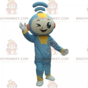 Costume de mascotte BIGGYMONKEY™ WiFi, costume de bonhomme