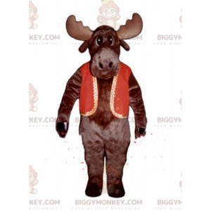Caribou Big Reindeer BIGGYMONKEY™ Mascot Costume, Deer