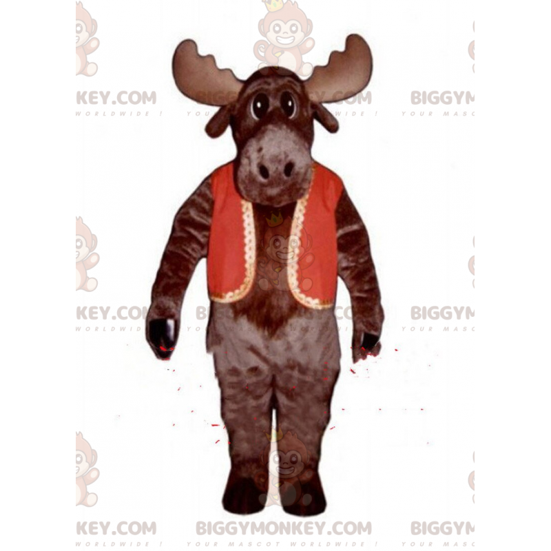 Costume de mascotte BIGGYMONKEY™ de caribou, de grand renne Costume de mascotte BIGGYMONKEY™ de caribou, de grand renne