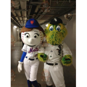 2 mascote do BIGGYMONKEY™: uma bola de beisebol e um crocodilo