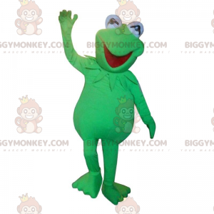 BIGGYMONKEY™ mascottekostuum van Kermit, de beroemde fictieve
