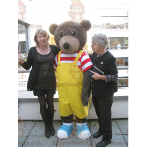 Costume de mascotte BIGGYMONKEY™ de Petit ours brun ours pour