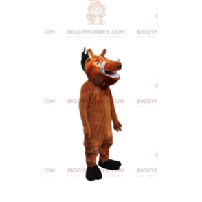 BIGGYMONKEY™ mascot costume of Pumbaa, the famous warthog from