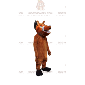 Στολή μασκότ BIGGYMONKEY™ της Pumbaa, του διάσημου κολοκυθιού