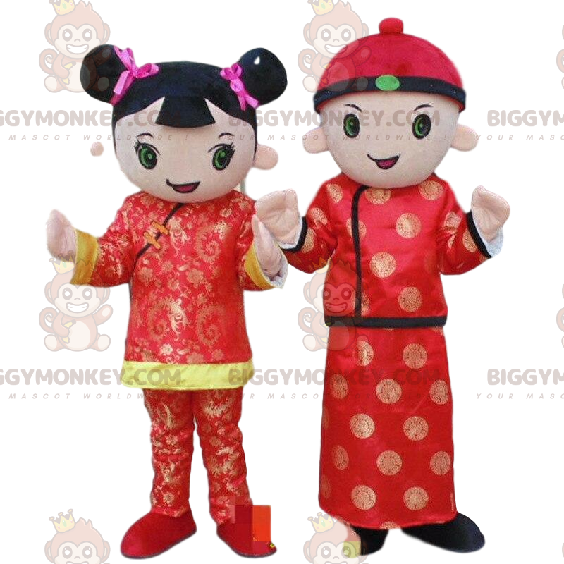 2 Mascota del personaje asiático BIGGYMONKEY™, disfraz de Asia - Mascotas humanas - BIGGYMONKEY_09240 - BiggyMonkey.com