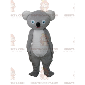 Gray koala BIGGYMONKEY™ mascot costume, Aussie costume