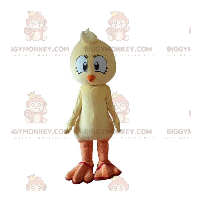 BIGGYMONKEY™ mascot costume yellow bird, canary costume, chick BIGGYMONKEY™ mascot costume yellow bird, canary costume, chick