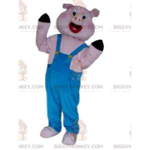 Κοστούμι μασκότ BIGGYMONKEY™ με φόρμες γουρουνιού, στολή 3