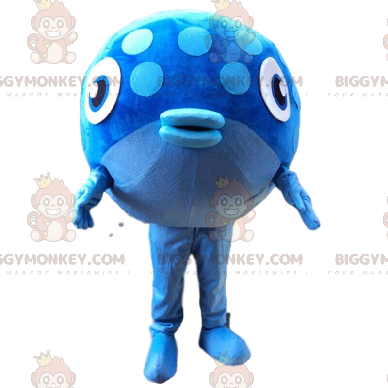 Kostium maskotki BIGGYMONKEY™ duża zabawa niebieska ryba Kostium maskotki BIGGYMONKEY™ duża zabawa niebieska ryba