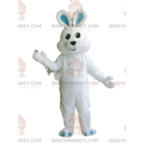 White Rabbit BIGGYMONKEY™ Mascot Costume, Fully Customizable -
