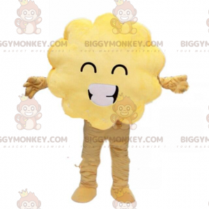 Yellow Cloud BIGGYMONKEY™ Mascot Costume, Yellow Costume