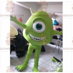Στολή μασκότ BIGGYMONKEY™ του διάσημου χαρακτήρα του Bob Razowski από την Monsters Inc. - BiggyMonkey.com
