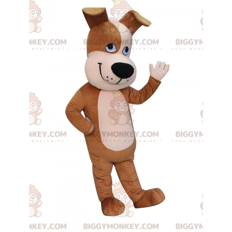 Puppy BIGGYMONKEY™ Mascot Costume, Plush Brown Dog Costume -