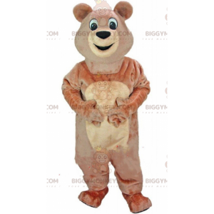 Fantasia de mascote de urso pardo BIGGYMONKEY™, fantasia de