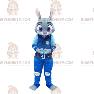 BIGGYMONKEY™ maskotdräkt av Judy Hopps, berömd poliskanin i