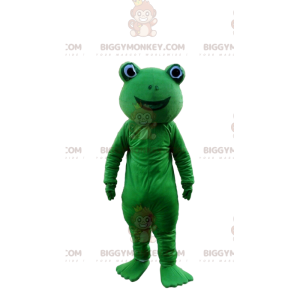 Kostým maskota zelené žáby BIGGYMONKEY™, kostým zelené ropuchy