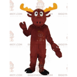 Disfraz de mascota de reno BIGGYMONKEY™, disfraz de caribú, disfraz de reno - Mascotas de ciervos y ciervos - BiggyMonkey.com