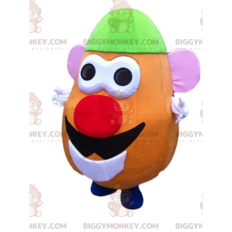 BIGGYMONKEY™ Maskottchenkostüm von Mr. Potato Head, einer BIGGYMONKEY™ Maskottchenkostüm von Mr. Potato Head, einer
