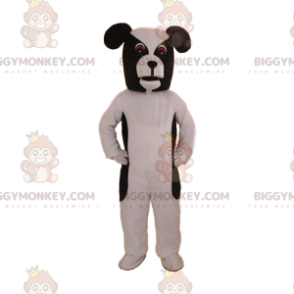Disfraz de mascota de perro blanco y negro BIGGYMONKEY™