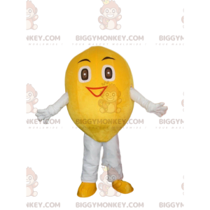 Lemon BIGGYMONKEY™ mascot costume, citrus costume, fruit fancy