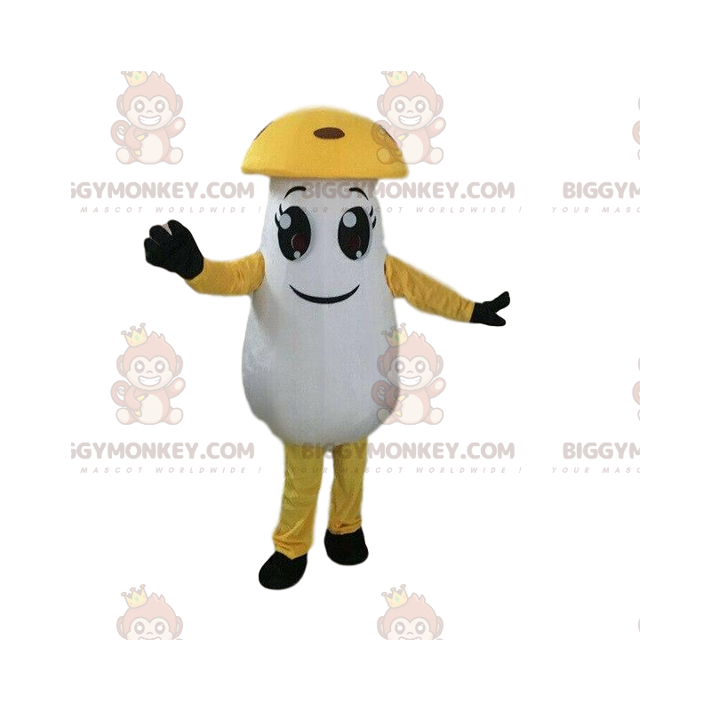 Costume de mascotte BIGGYMONKEY™ de champignon, costume de Costume de mascotte BIGGYMONKEY™ de champignon, costume de