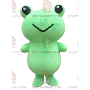 Kostým Big Green Frog Maskot BIGGYMONKEY™, Kostým žáby –