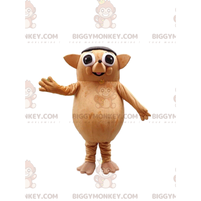Maskotka brązowego jeża BIGGYMONKEY™, kostium olbrzymiego kreta Maskotka brązowego jeża BIGGYMONKEY™, kostium olbrzymiego kreta