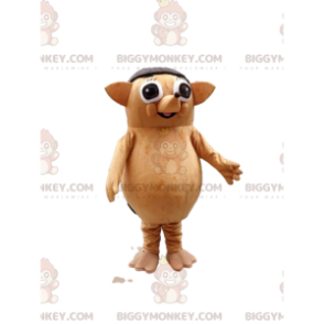 Brun igelkott BIGGYMONKEY™ maskotdräkt, jätte mullvadsdräkt -