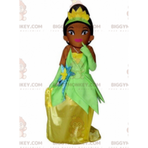BIGGYMONKEY™ maskot kostume af Tiana, det berømte Disney prinsesse Disney kostume - Masker berømte mennesker - BiggyMonkey.com