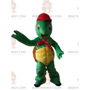 Fato de mascote BIGGYMONKEY™ da Tartaruga Verde Famosa de Franklin - Mascotes de tartaruga - BIGGYMONKEY_09356 - BiggyMonkey.com