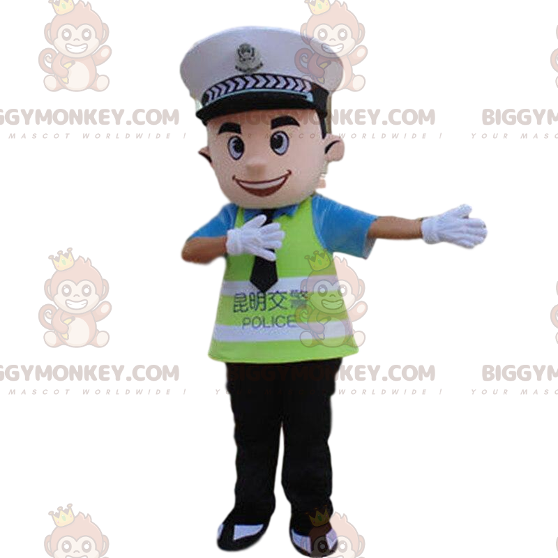 Polis BIGGYMONKEY™ maskotdräkt, ASVP-dräkt, polisuniform - Polis BIGGYMONKEY™ maskotdräkt, ASVP-dräkt, polisuniform -