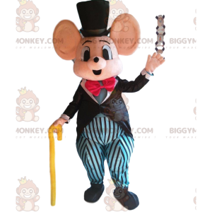 Stylový kostým s maskotem myši BIGGYMONKEY™, maškarní kostým s