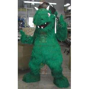 Green Dinosaur Monster BIGGYMONKEY™ Mascot Costume –