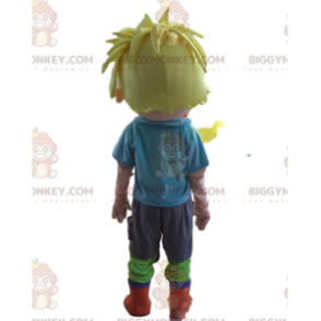 Blond gutt BIGGYMONKEY™ maskotkostyme, ungmannskostyme - Gutter og jenter maskoter - BIGGYMONKEY_09391 - BiggyMonkey.com