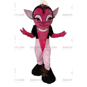 BIGGYMONKEY™ maskot kostume af pink væsen fra filmen Avatar, Avatar kostume - Masker berømte mennesker - BiggyMonkey.com