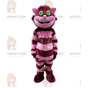 Kostým maskota Alenka v říši divů Cheshire Cat BIGGYMONKEY™ –