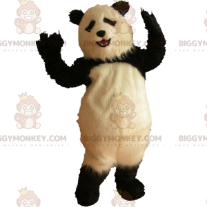 Mycket realistisk panda BIGGYMONKEY™ maskotdräkt, lurvig