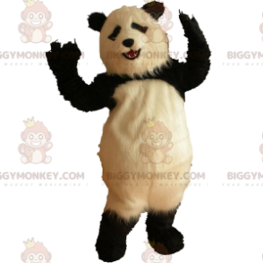 Very realistic panda BIGGYMONKEY™ mascot costume, furry panda
