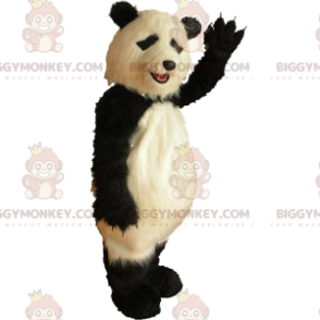 Costume de mascotte BIGGYMONKEY™ de panda très réaliste, costume de panda poilu - Mascotte de pandas - BiggyMonkey.com