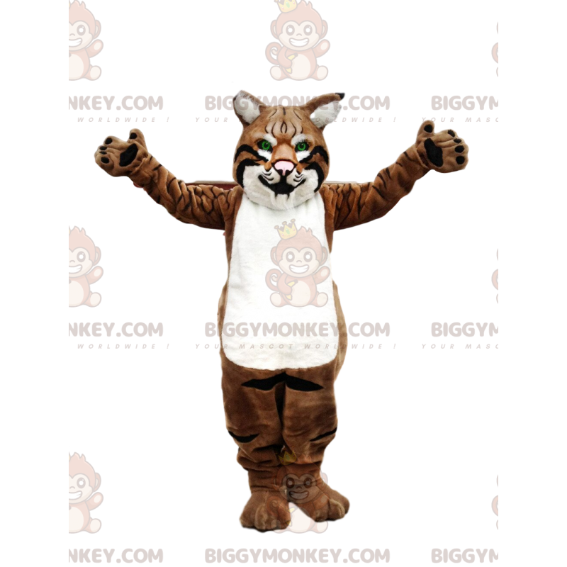 Puma BIGGYMONKEY™ mascot costume, cougar costume, feline fancy Puma BIGGYMONKEY™ mascot costume, cougar costume, feline fancy