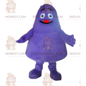 Kostým maskota fialového monstra BIGGYMONKEY™, kostým fialového